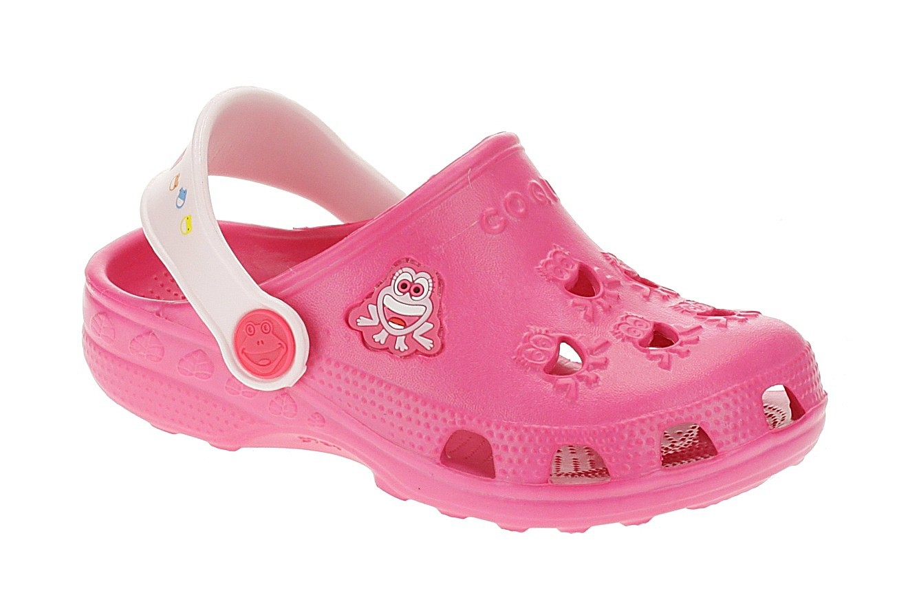 chaussures Coqui 8701/Little Frog - Light Fuchsia/Pale Pink - kid´s