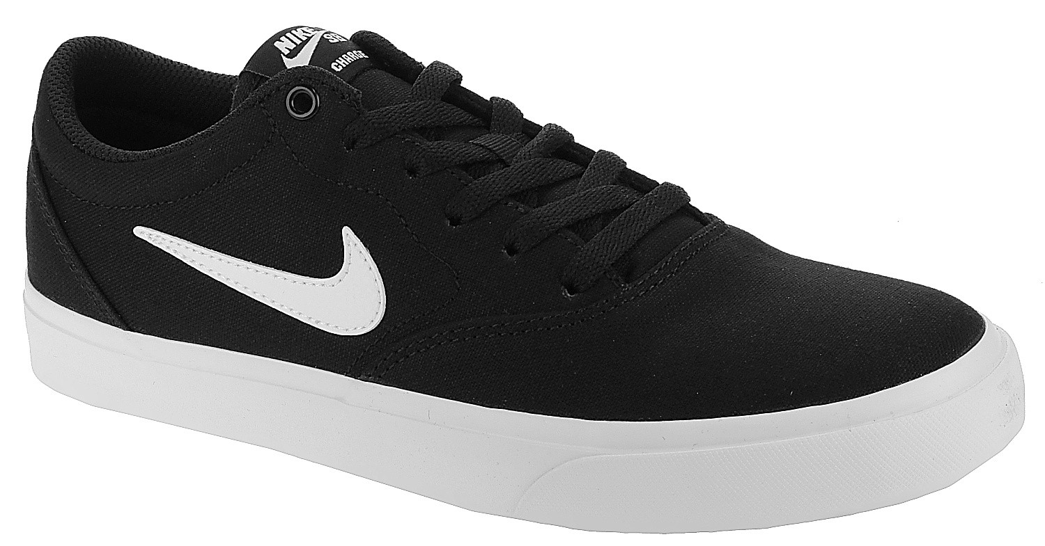 zapatos Nike SB Charge Canvas - Black/White - blackcomb-shop.eu