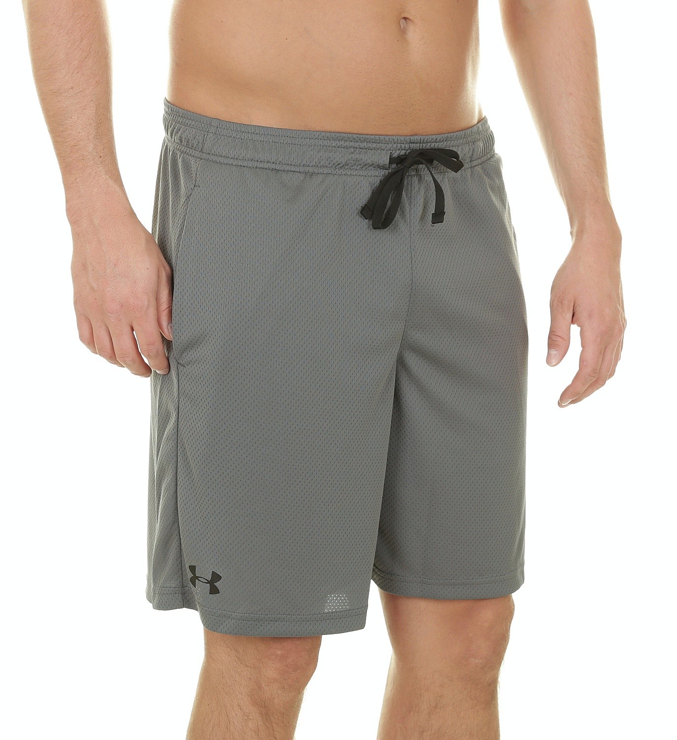 sort Under Armour Tech Mesh - 012/Pitch Gray - men´s