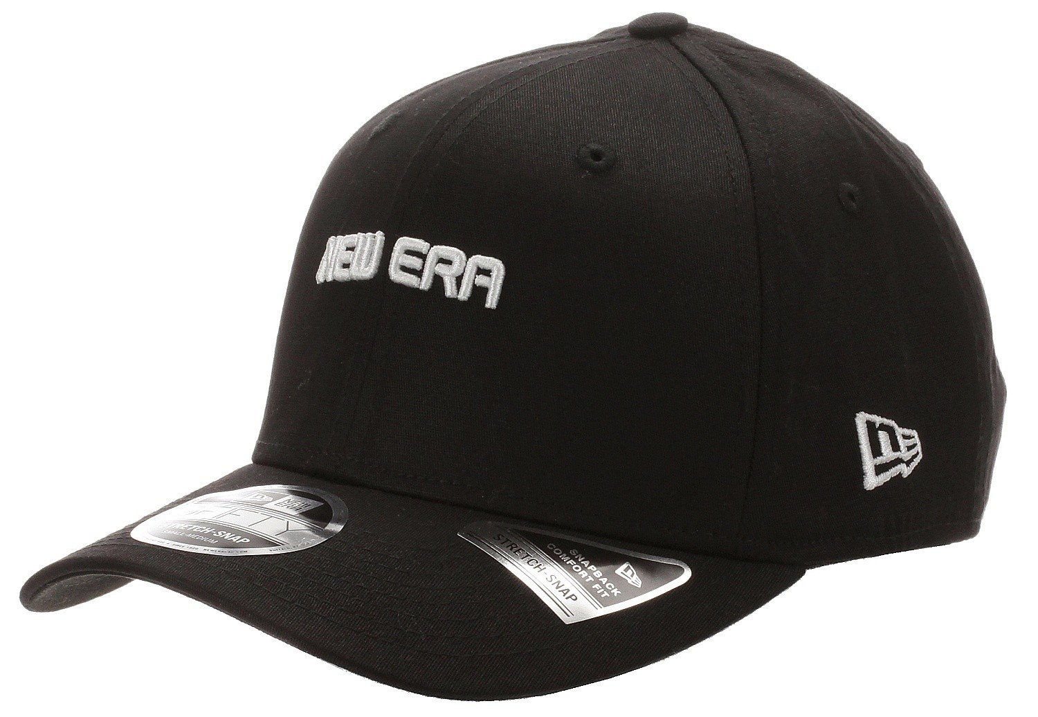 czapka z daszkiem New Era 9FI Stretch - Black/White