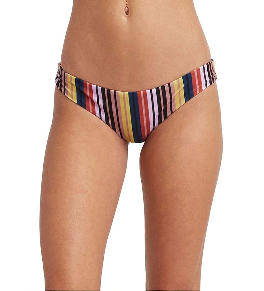 купальник RVCA Talum Cheeky - Brunt Red - women´s