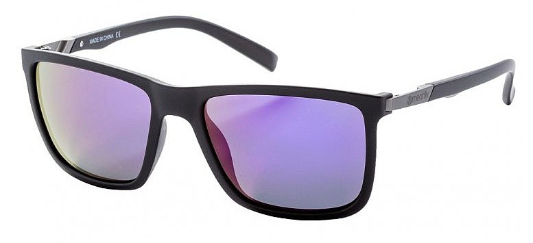Brille Meatfly Juno 2 - D/Black Matt/Purple/Polarized