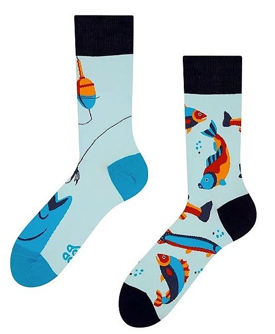 chaussettes Good Mood Fishing - Light Blue/Blue/Dark Blue | Blackcomb.fr