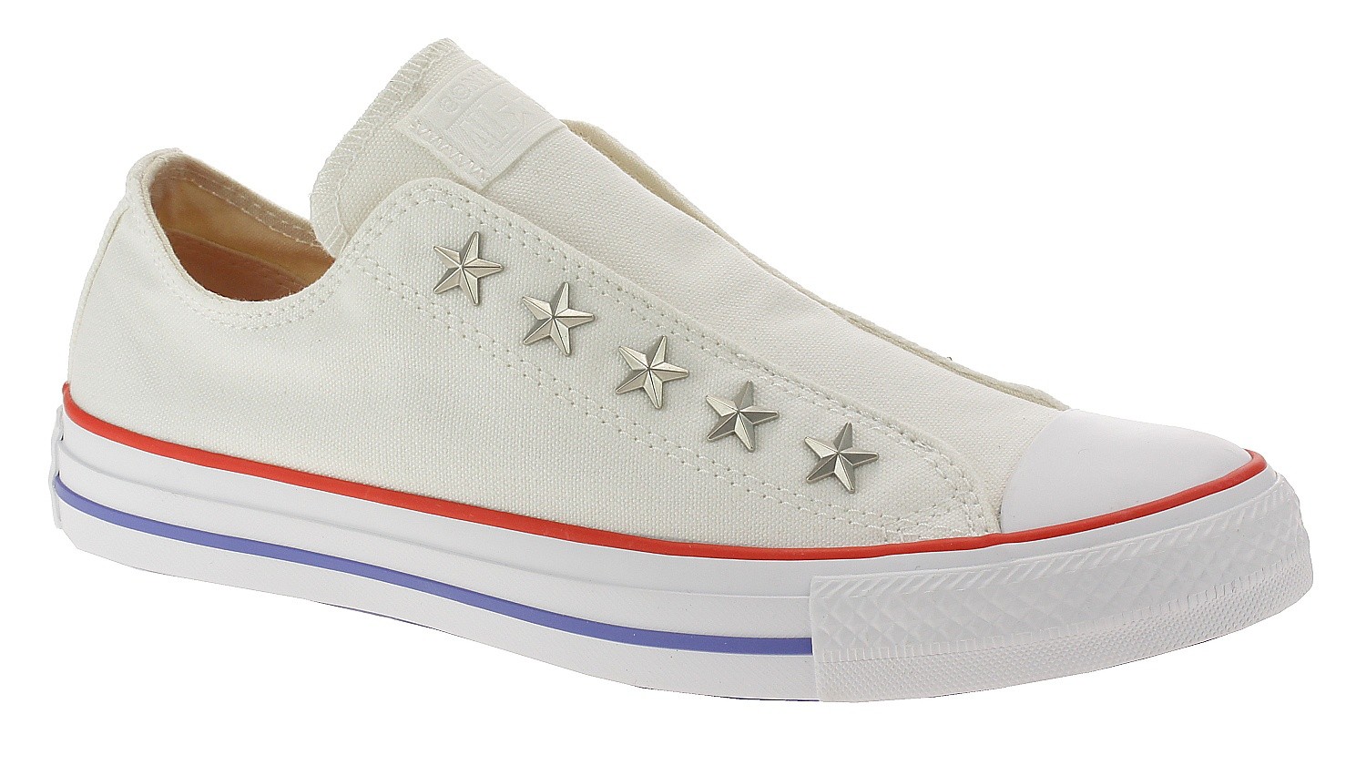 chaussures Converse Chuck Taylor All Star Teen Slip Starware - 564971/Vintage White/Habanero Red - women´s