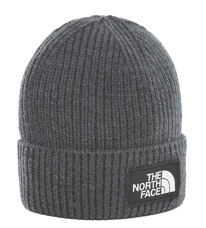 căciulă The North Face TNF Logo Box Cuffed - TNF Medium Gray Heather