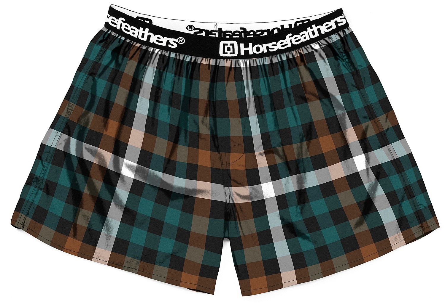 short Horsefeathers Clay - Teal Green - men´s
