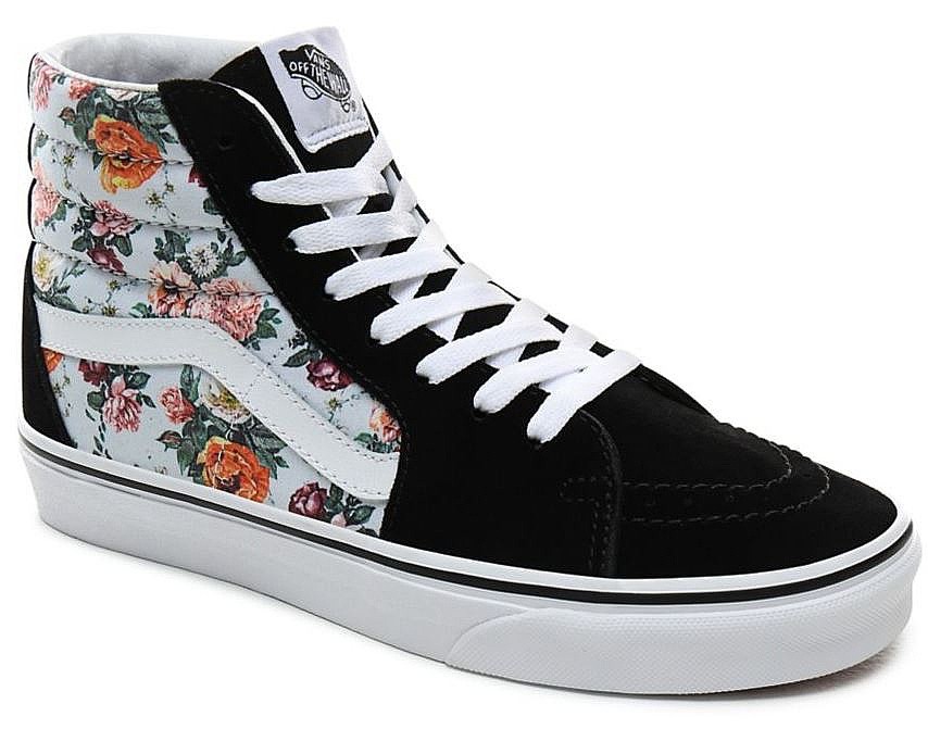 sk8 hi floral