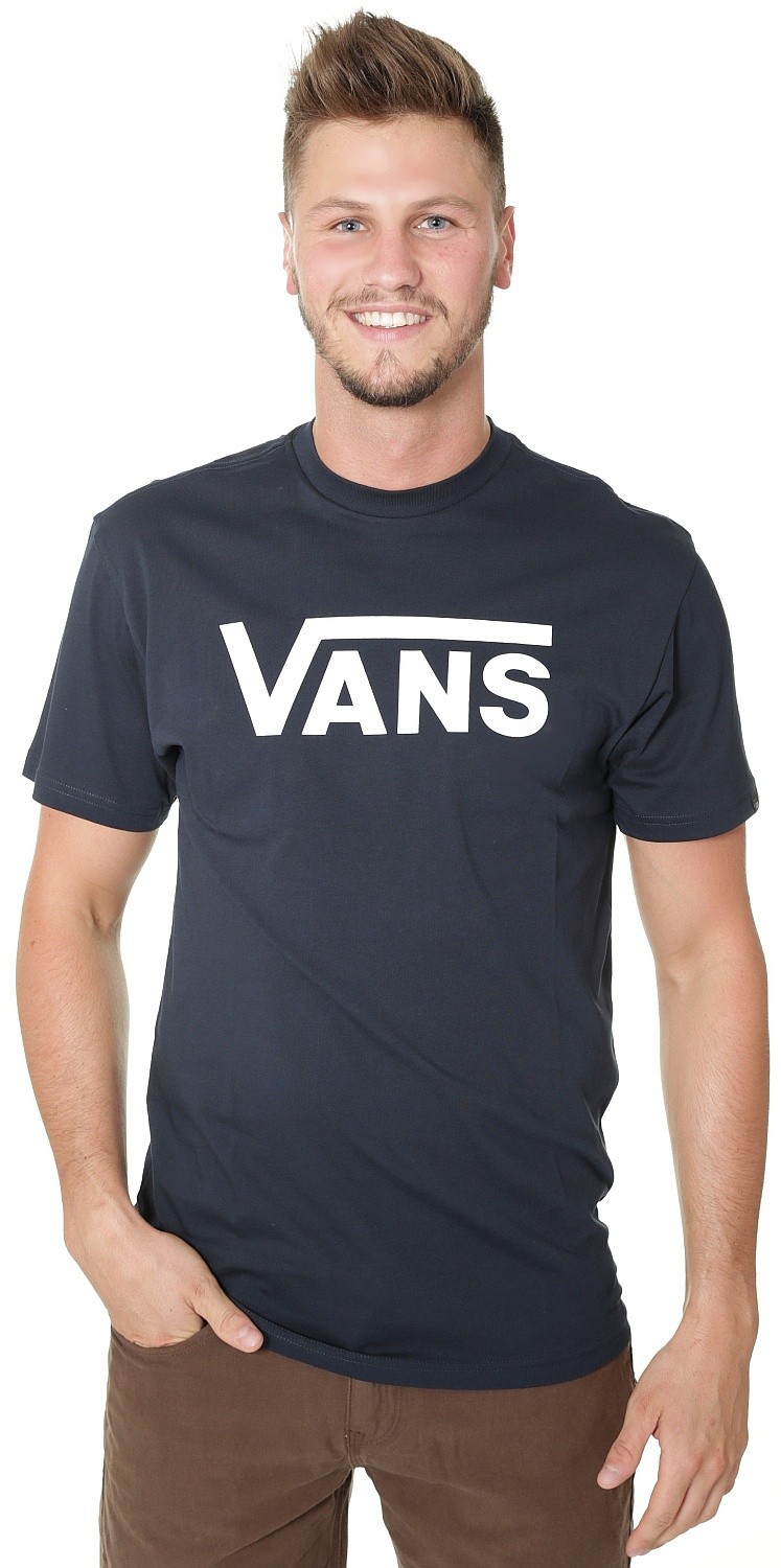 póló Vans Classic - Navy/White