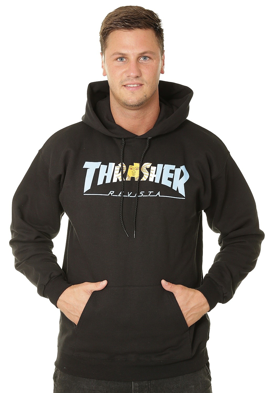 bluză Thrasher Argentina - Black - men´s