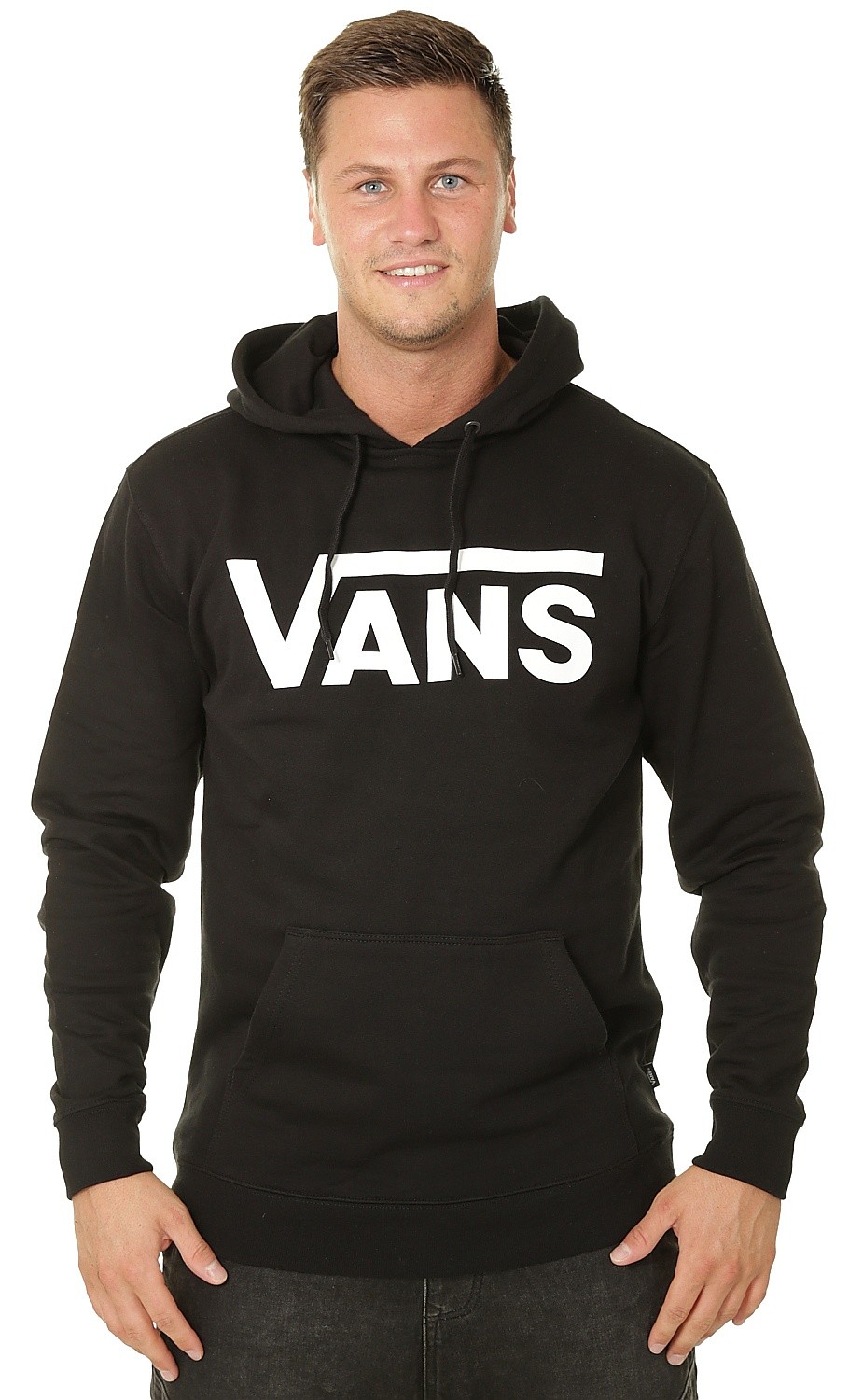 sudadera Vans Classic II - Black/White - men´s