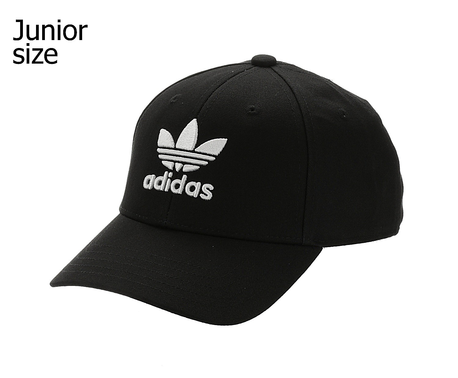 gorra con visera adidas Originals Baseball Classic Trefoil - Black/White -  unisex junior - blackcomb-shop.eu
