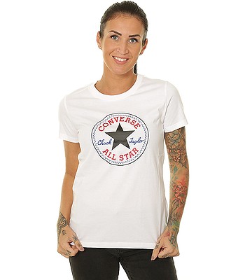 T Shirt Converse Chuck Patch Nova 10017759 A04 White Women S