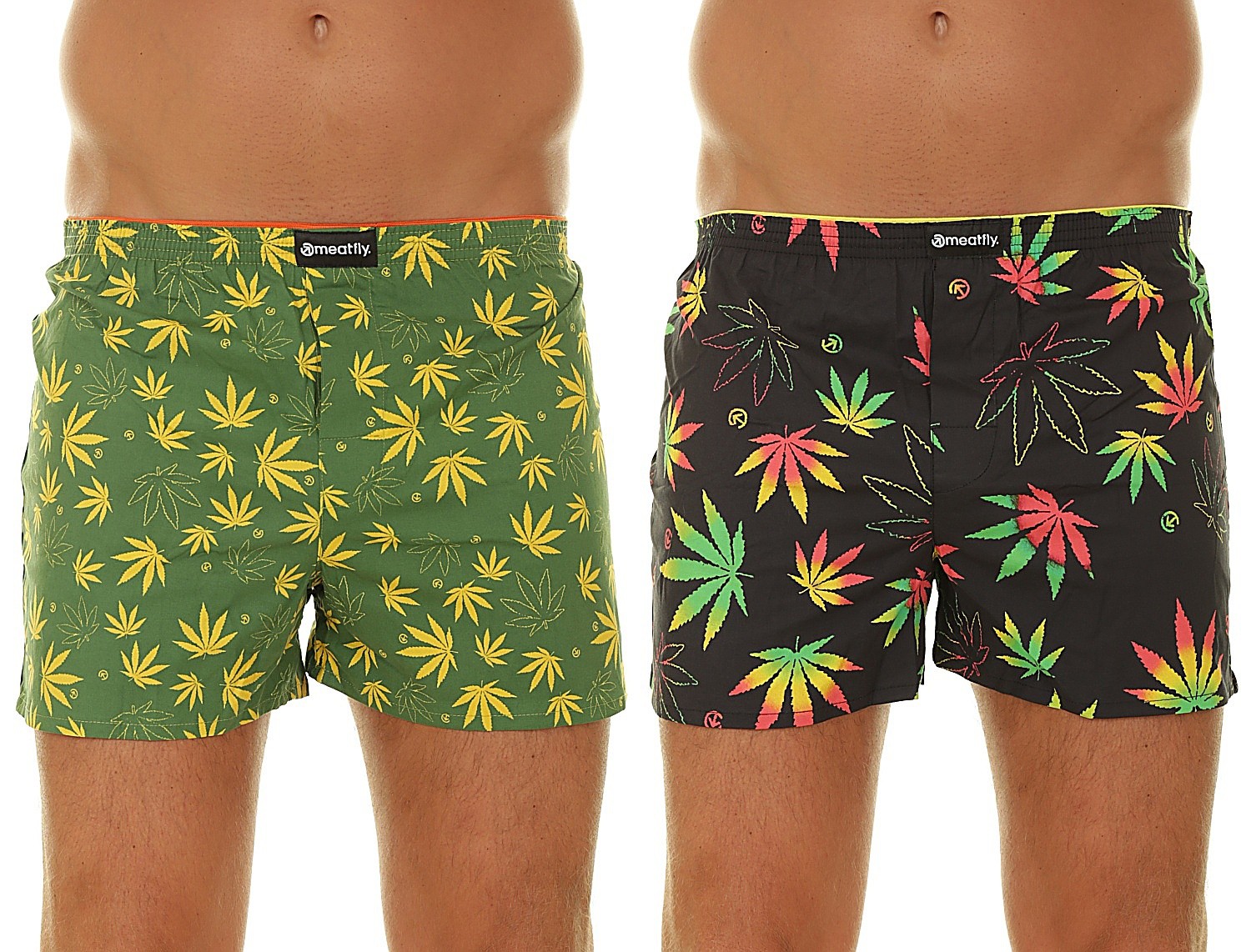 short Meatfly Agostino 2 Pack - F/Leafs - men´s