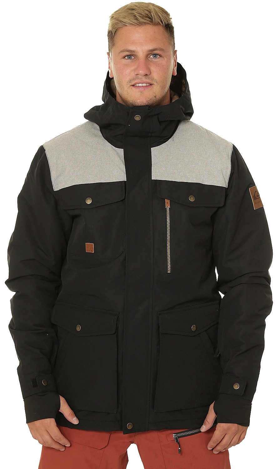 Jacke Quiksilver Raft - KVJ0/Black - men´s