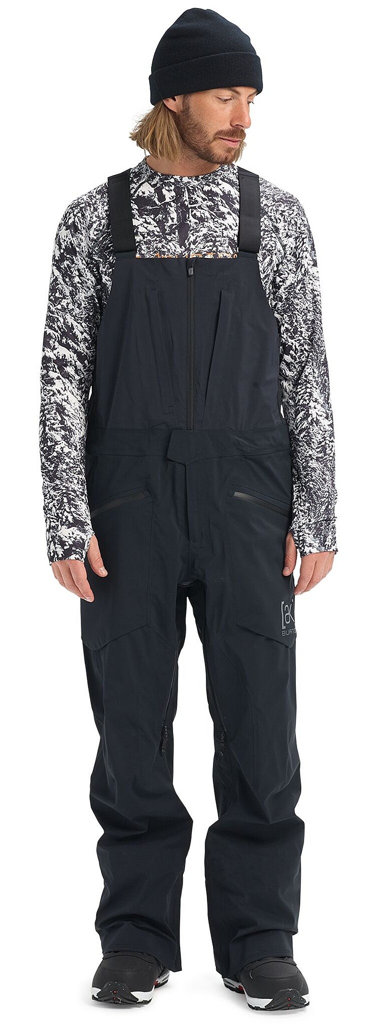 брюки Burton Freebird Bib AK 3L Gore-Tex - True Black - men´s