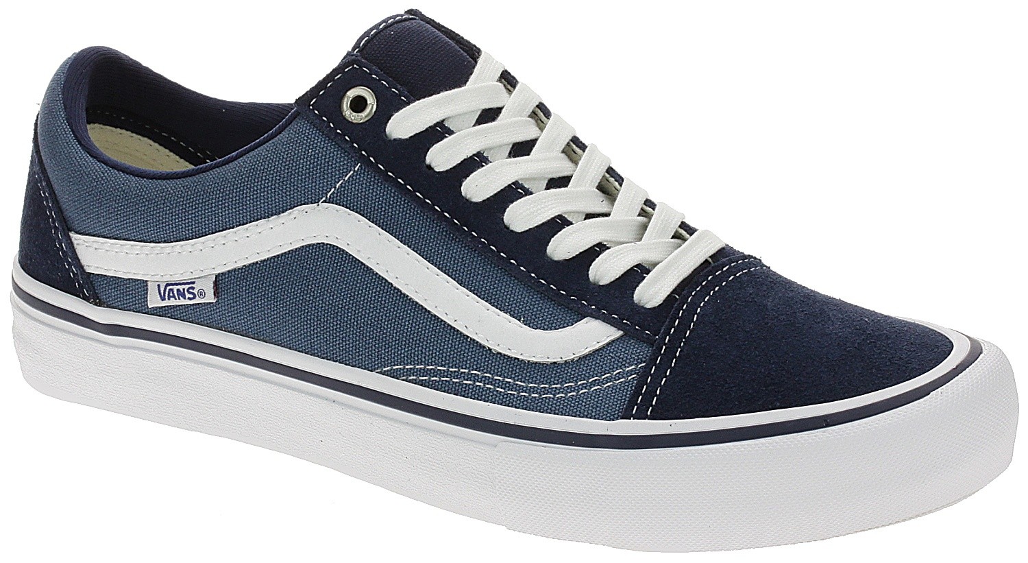 sko Vans Old Skool Pro - Navy/Stv Navy/White - men´s