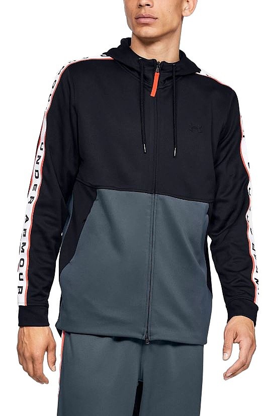 sudadera Under Armour Unstoppable Track Zip - 002/Black/Wire - men´s