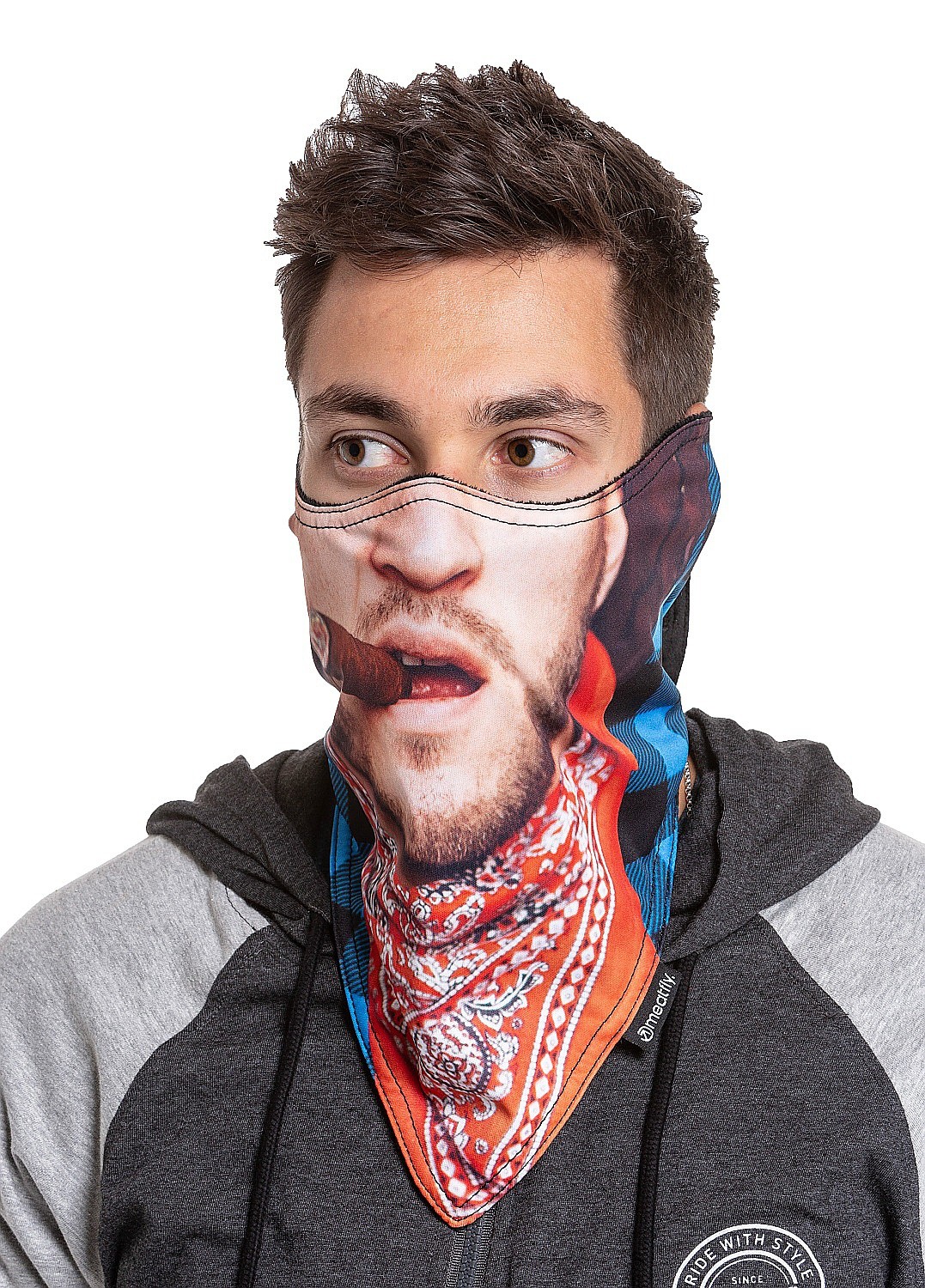 Maske Meatfly Frosty 3 - B/Cowboy