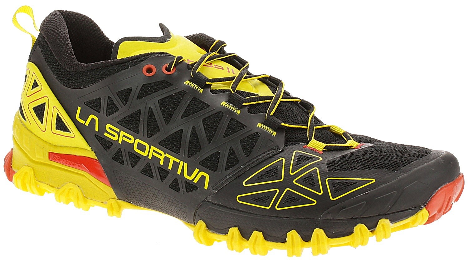 обувь La Sportiva Bushido II - Black/Yellow - men´s