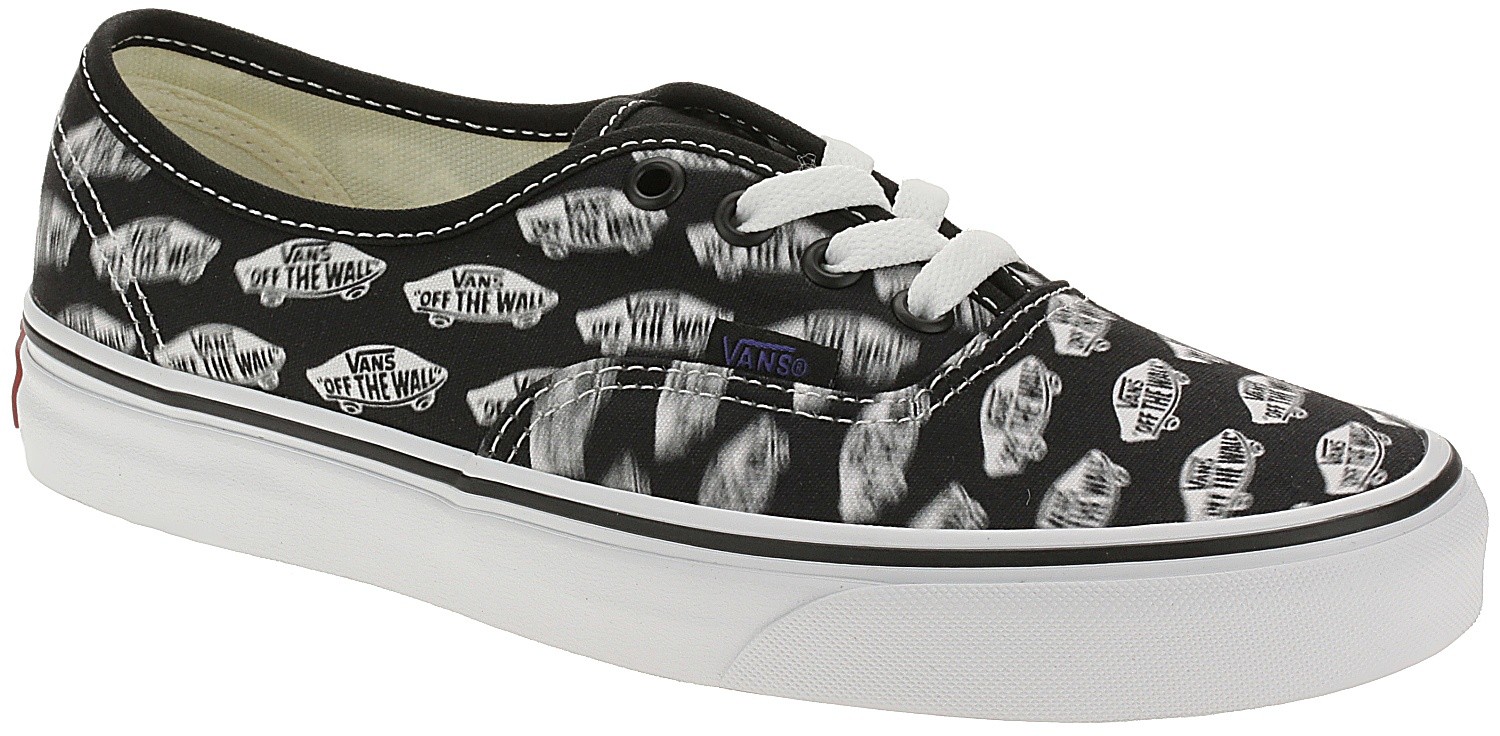 sko Vans Authentic - Blur Boards/Black/Royal Blue