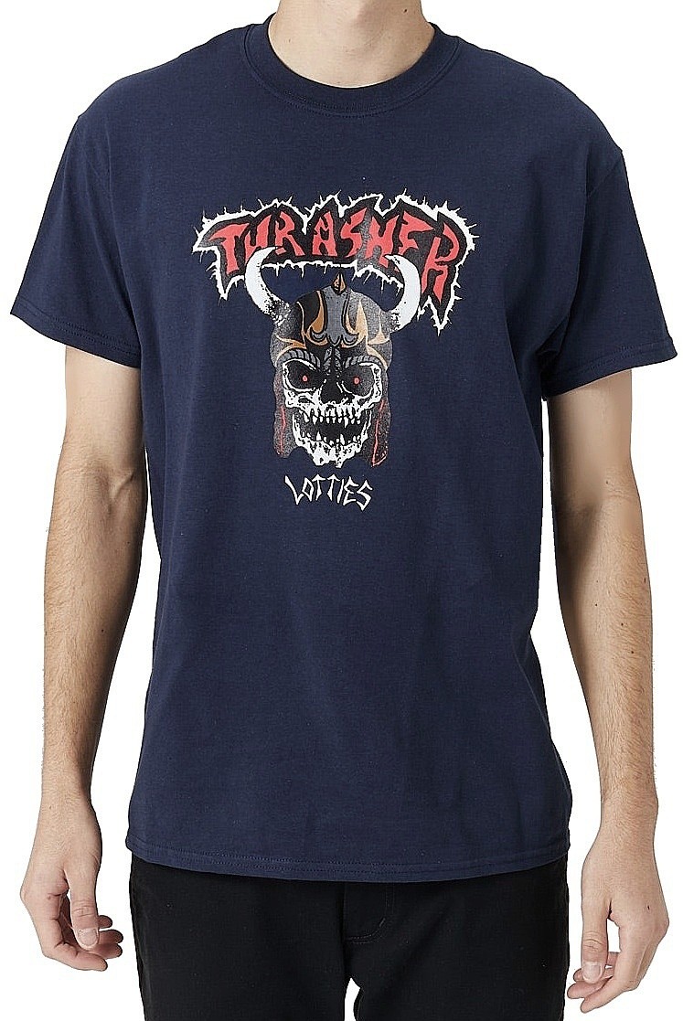 camisa Thrasher Lotties - Navy - men´s