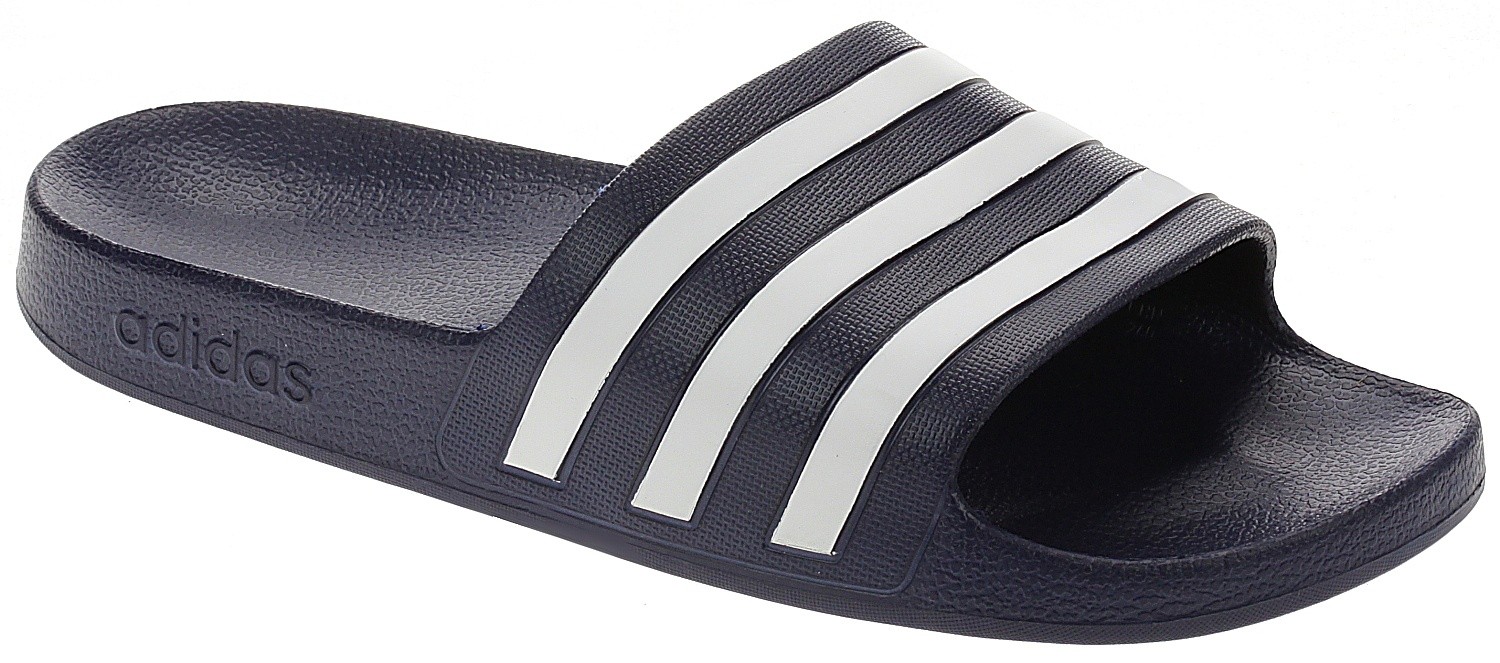 boty adidas Performance Adilette Aqua - Dark Blue/White/Dark Blue