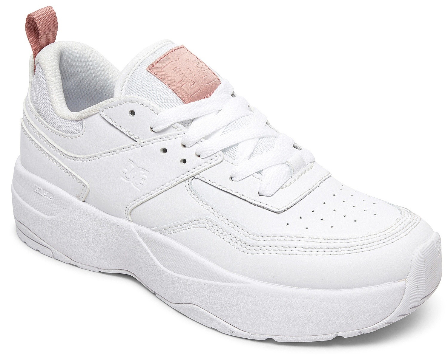 chaussures DC E.Tribeka Platform - WWP/White/White/Pink - women´s