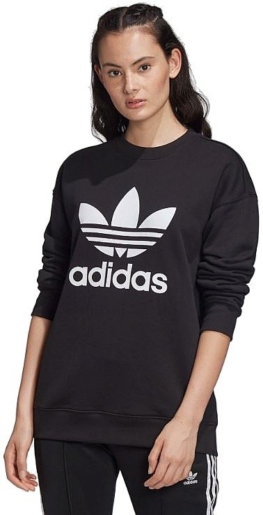 sudadera adidas Originals Trefoil Crew - Black - women´s - blackcomb-shop.eu