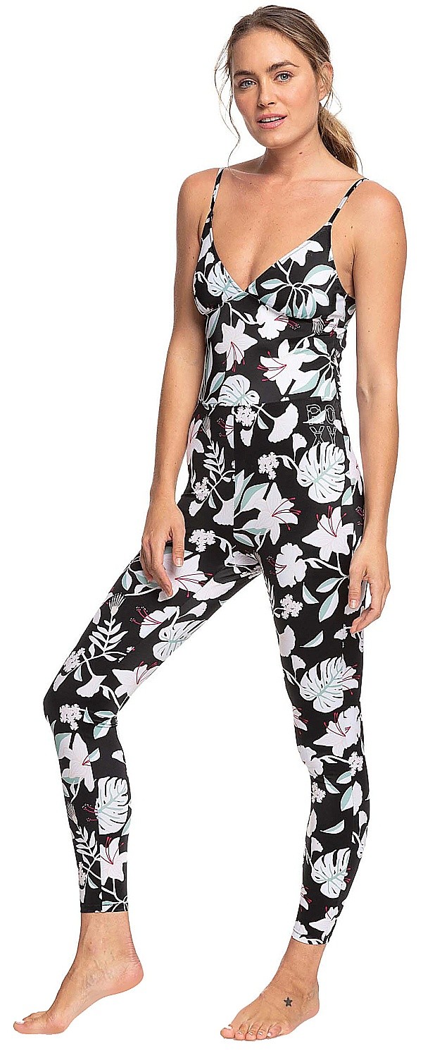 salopette Roxy Fitness Jumper - XKKW/True Black Story Of Sunshine - women´s