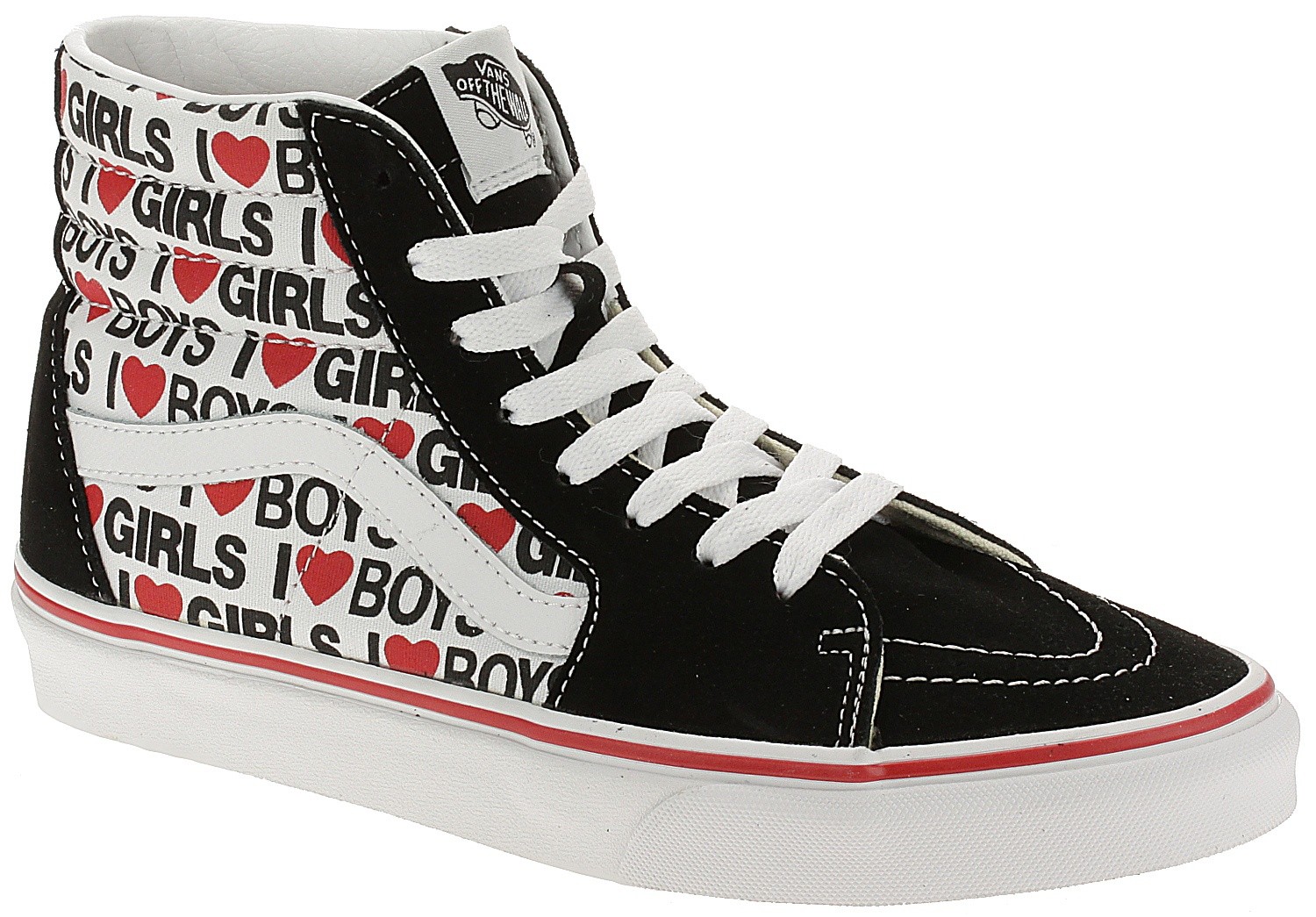 chaussures Vans Sk8-Hi - I Heart/Black/True White