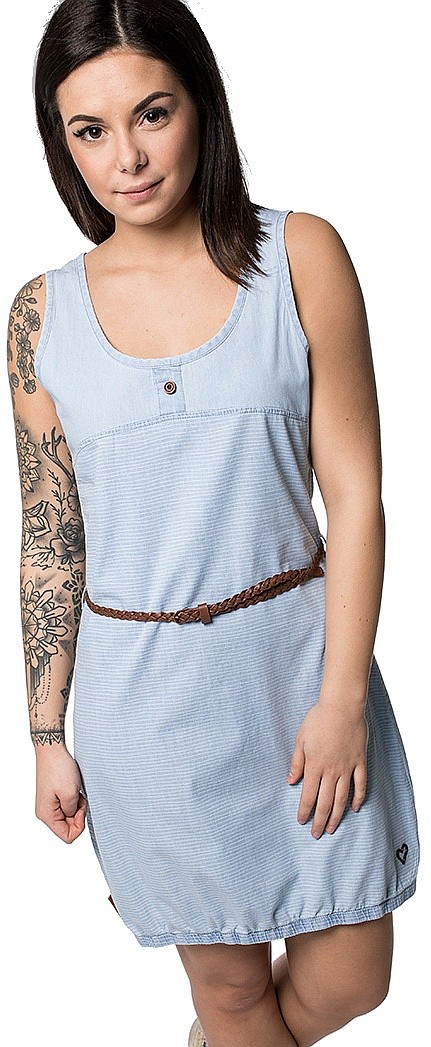 robe ALIFE AND KICKIN Doja - Light Denim - women´s