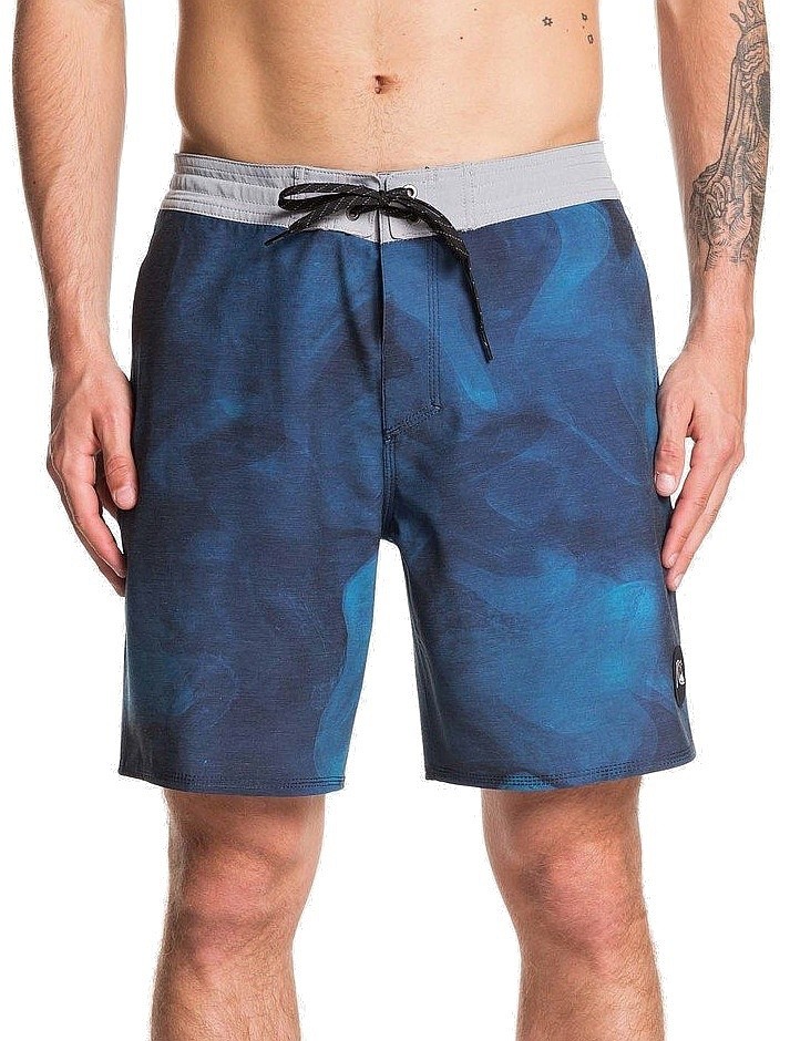 Short de bain Quiksilver Baja Acid 18 - BYJ0/Navy Blazer - men´s
