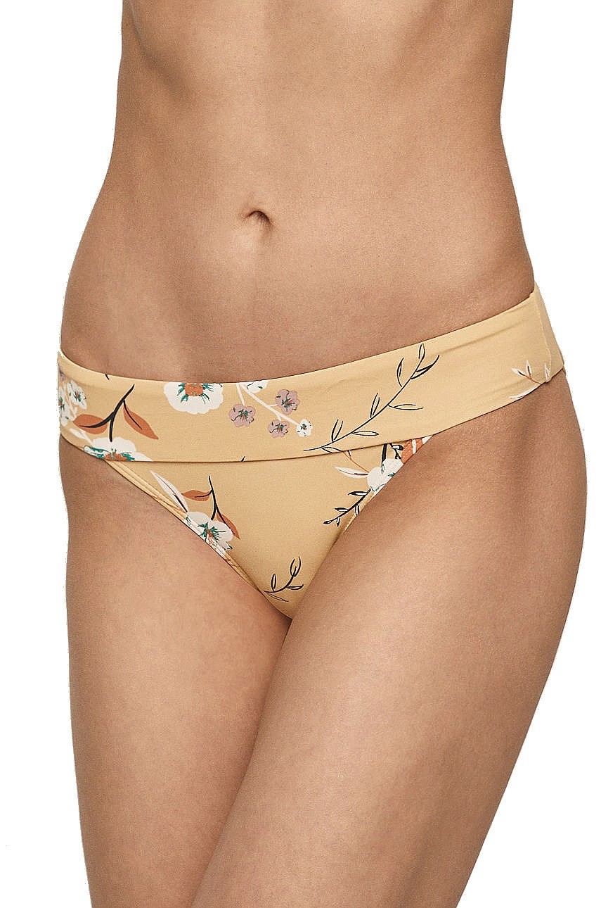 maillot de bain Roxy Lahaina Bay Moderate Bottom - YGD7/Sahara Sun On The River S - women´s