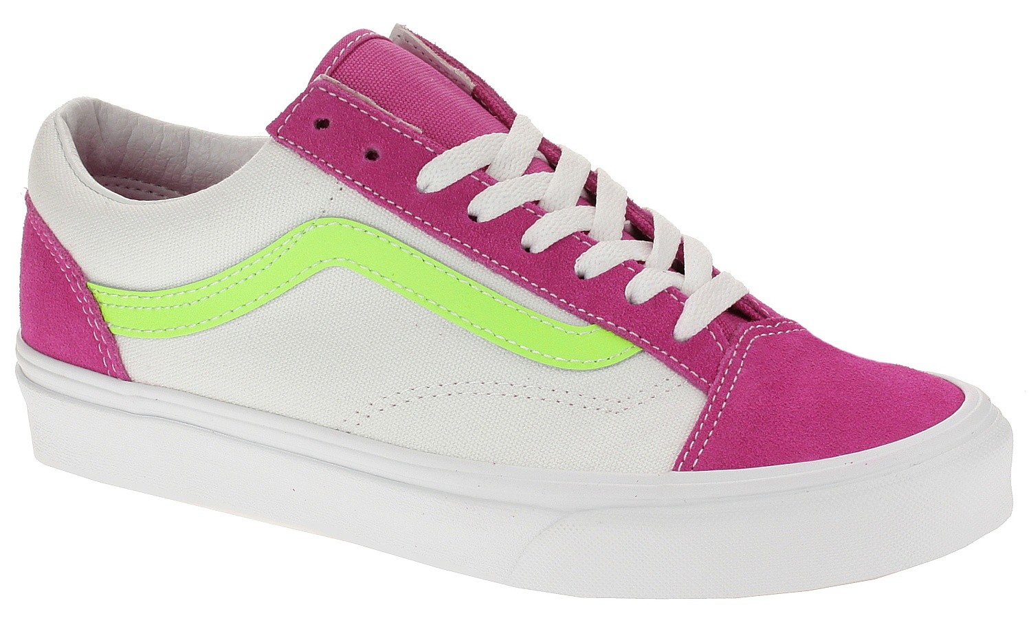 chaussures Vans Style 36 - Retro Sport/Fuchsia Purple/True White