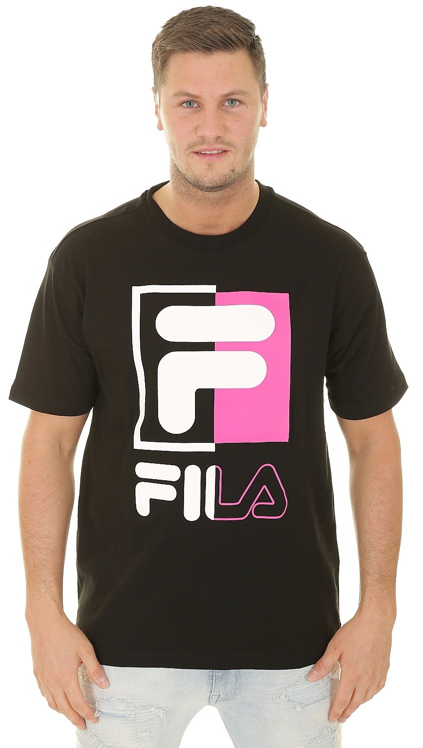 рубашка Fila Saku - Black - men´s