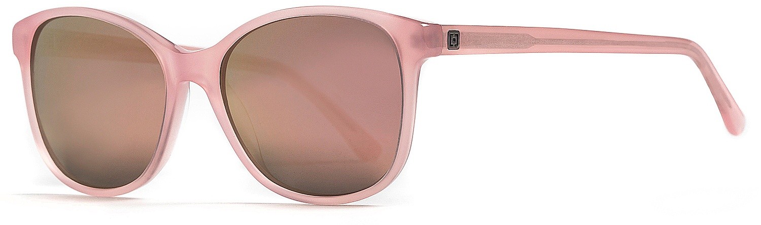 des lunettes Horsefeathers Chloe - Gloss Rose/Mirror Champagne/Polarized - women´s