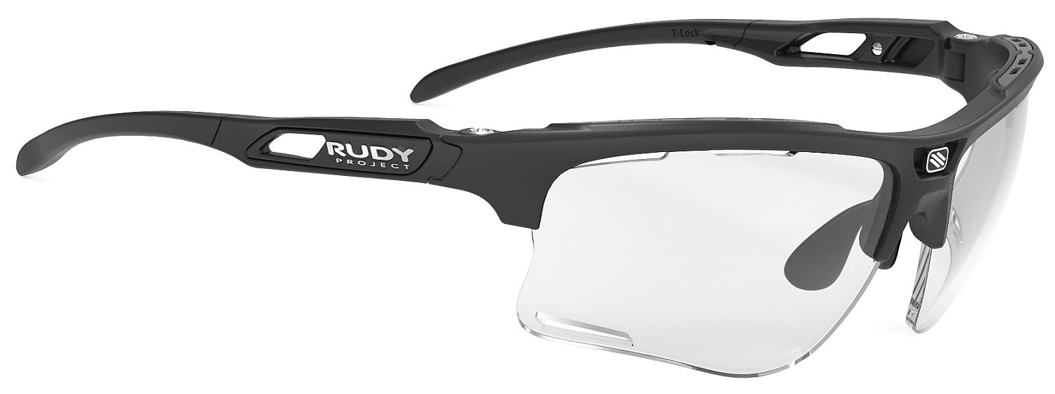 des lunettes Rudy Project Keyblade - Matte Black/ImpactX 2 Black