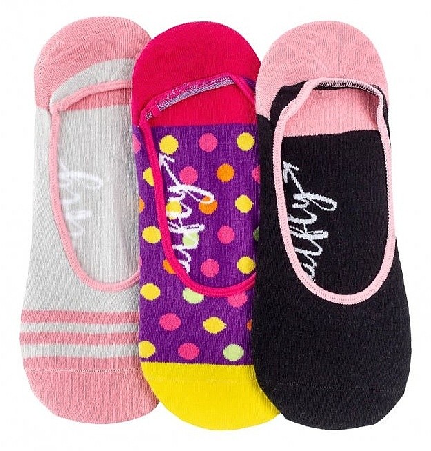 ponožky Meatfly Low 3 Pack - N/Pink