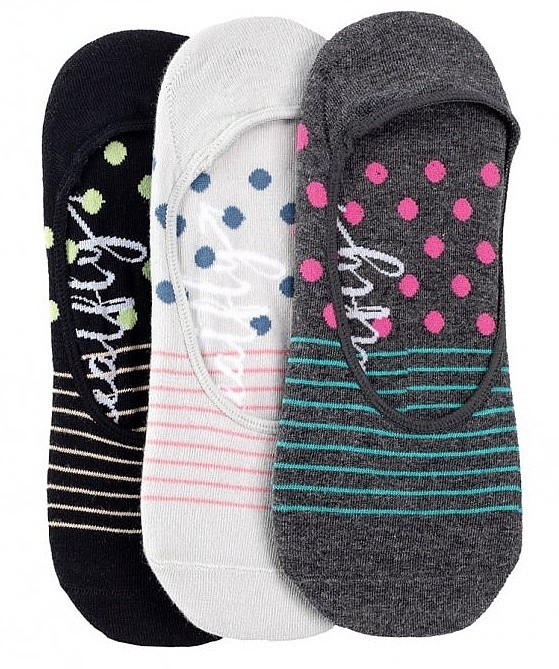 skarpetki Meatfly Low 3 Pack - F/Dots/Stripes