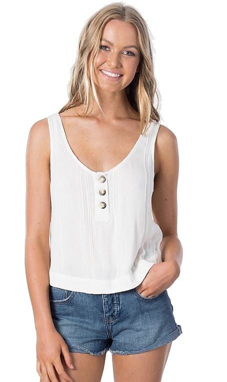 tielko Rip Curl Sunrise Cami - Bone
