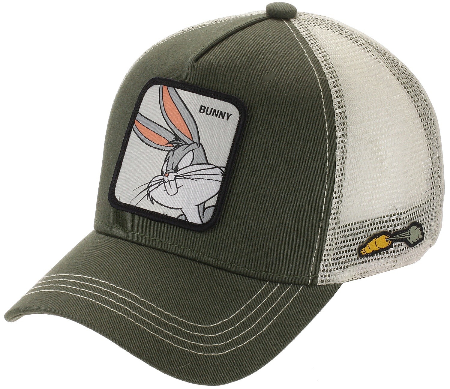 kšiltovka Capslab Looney Tunes Trucker - Bunny/Khaki