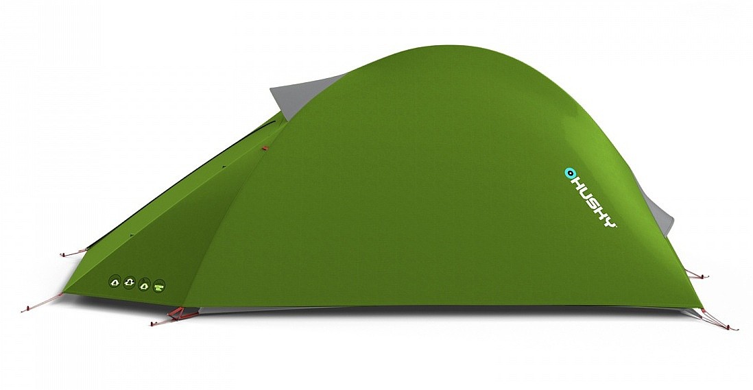 tält Husky Sawaj Camel 2 - Green