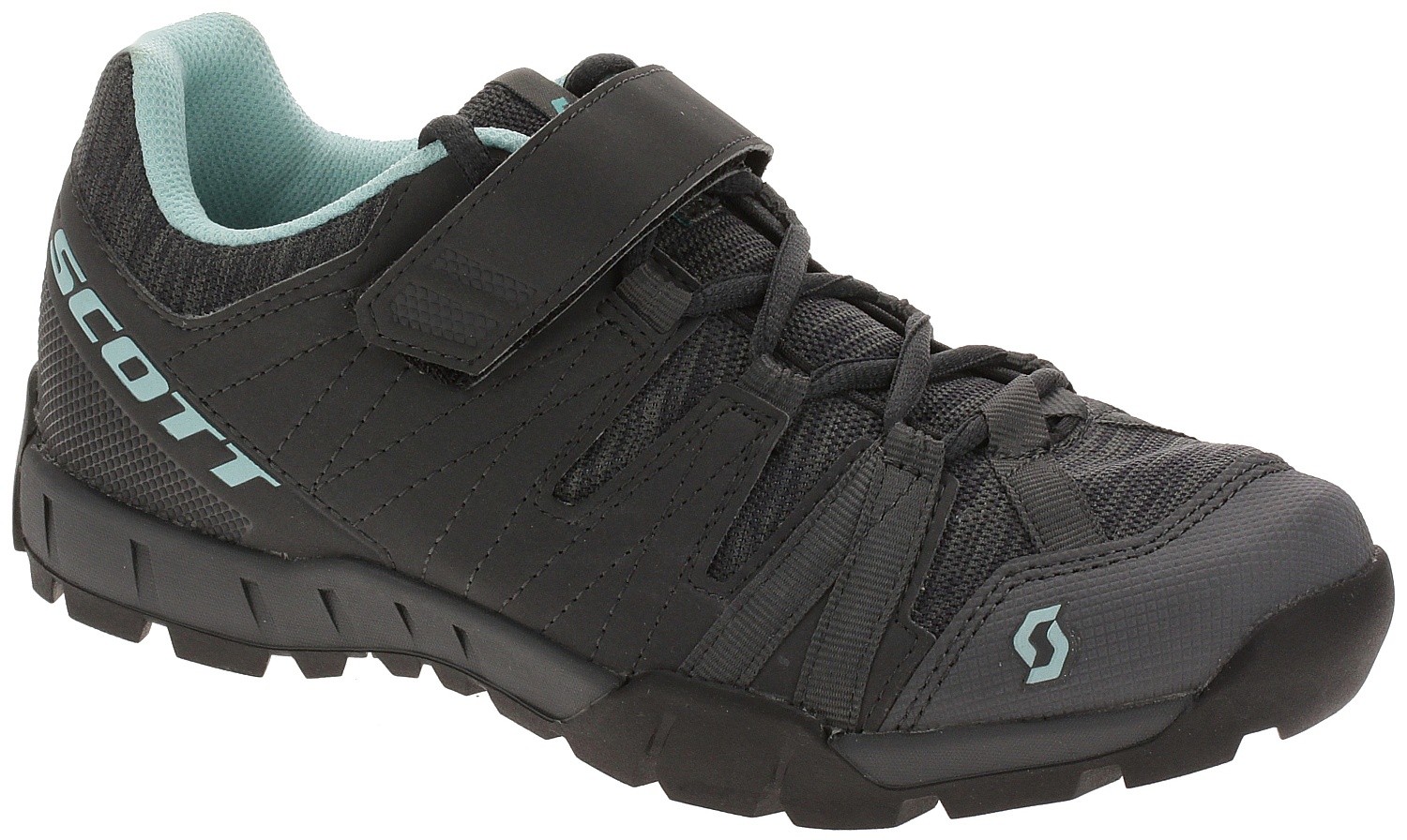 topánky Scott Sport Trail Lady - Dark Gray/Turquoise Blue