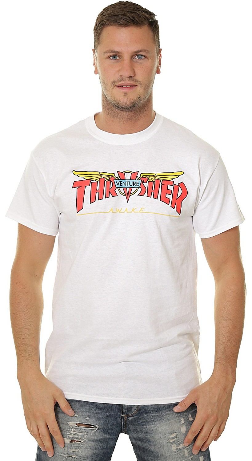 camisa Thrasher Venture Collab - White - men´s