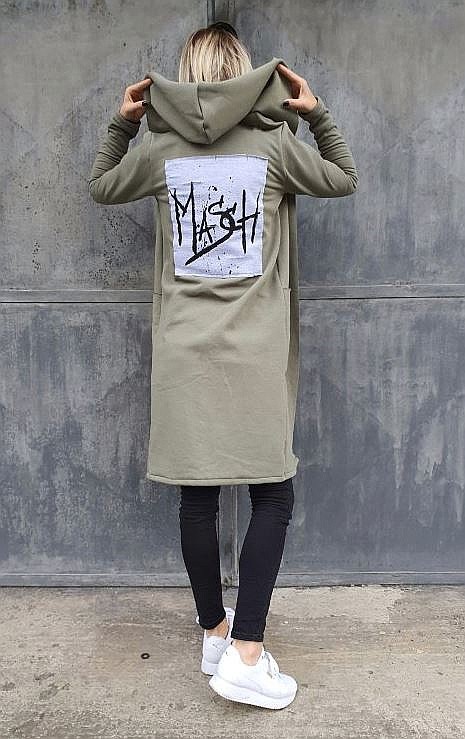 sweat-shirt M.ASCH-Be original M.ASCH Original Cardigan - Khaki - women´s