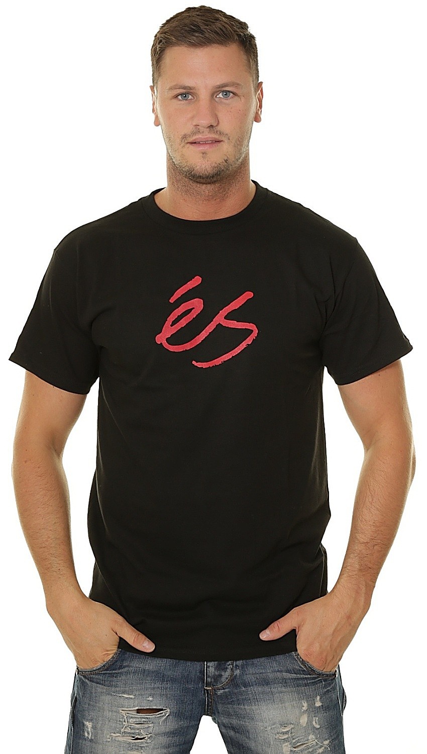 camiseta És Script Mid - Black - men´s
