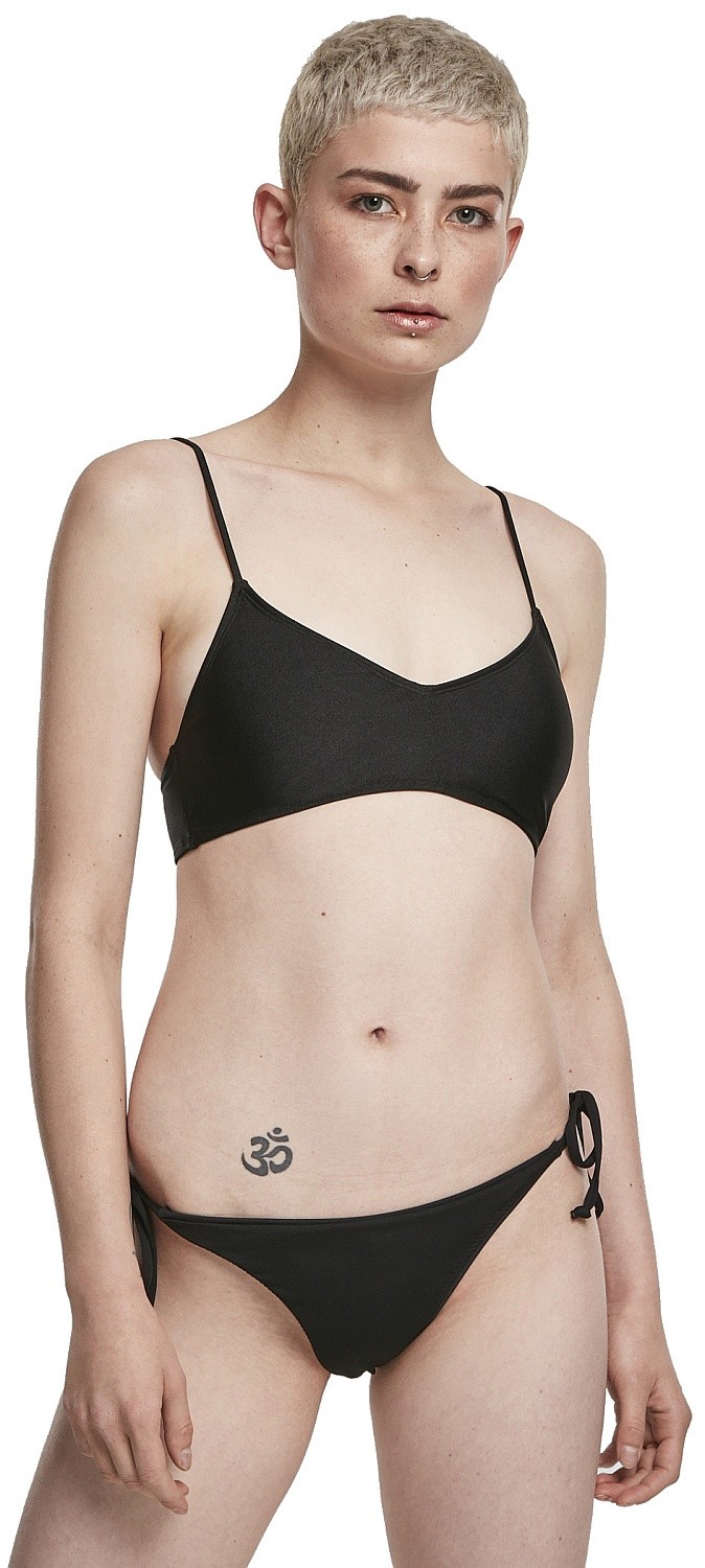 maillot de bain Urban Classics Spaghetti Strape Bikini/TB3462 - Black - women´s