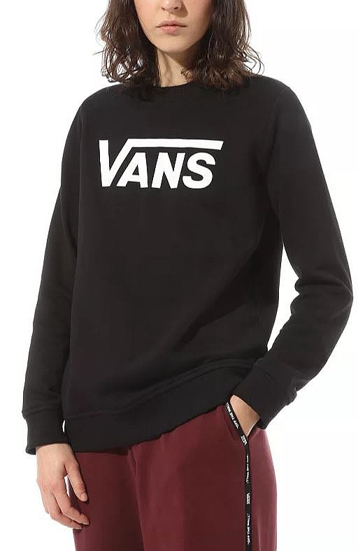 кофта Vans Classic V Crew - Black - women´s