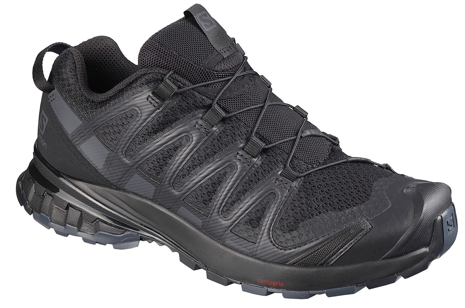 buty Salomon XA Pro 3D V8 - Black/Phantom/Ebony