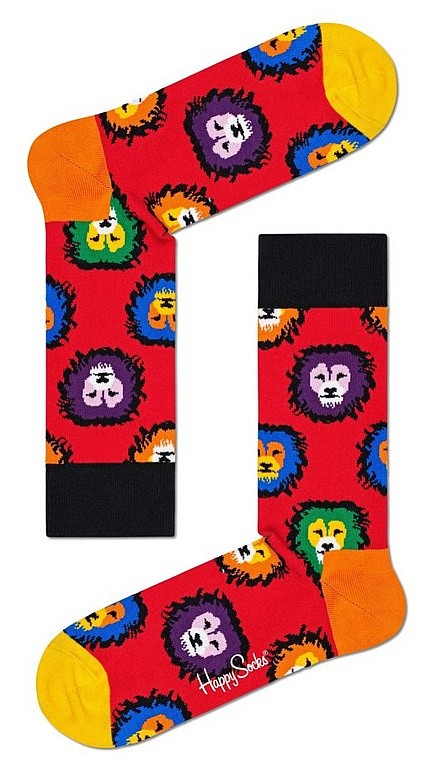 calcetines Happy Socks Lion - SWLD01-4300